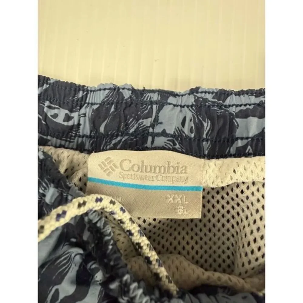Columbia Men's‎ Tropical Leaf Print Swim Shorts Beach Summer Trunks XXL